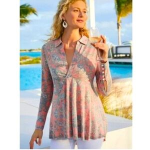 Sundance Philippa Paisley Pullover Top